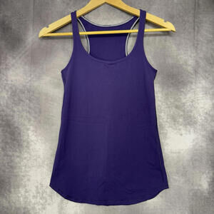 Lululemon Cool Purple Racerback Tank Top‎ Women Size 4